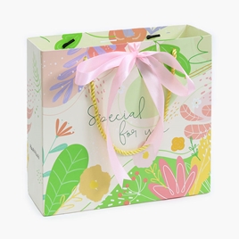 Hộp giấy giftset Hachi Hachi 2509 - Mẫu 1 (18.5x21x7.5cm)