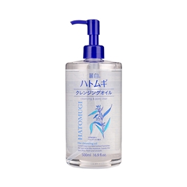 Dầu tẩy trang dưỡng ẩm Nhật Bản Reihaku Hatomugi 500ml 
