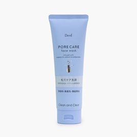 Sữa rửa mặt thu nhỏ lỗ chân lông Nhật Bản Deve Pore Care 170g