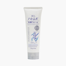Sữa rửa mặt cấp ẩm giúp dưỡng trắng sáng da Nhật Bản Hatomugi Reihaku 170g