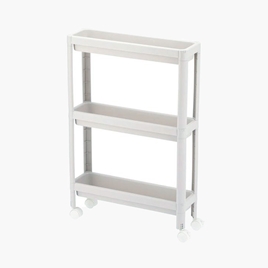 Kệ để đồ đa năng 3 tầng có bánh xe Slim Storage Wagon 50x15.1cm