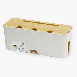 Hộp đựng ổ cắm điện kèm giá đỡ điện thoại 29.8x11cm