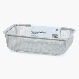 Rổ inox chữ nhật 21x15.6cm