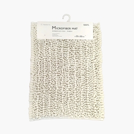 Thảm chùi chân siêu thấm nước Microfiber 35x50cm (Màu kem)