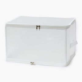 Hộp đựng vật dụng, quần áo gấp gọn có dây kéo 40x30cm