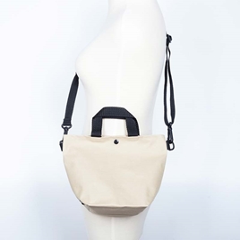 Túi Tote 2WAY quai xách và đeo chéo 26x20cm (Beige)