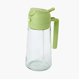 Bình đựng dầu ăn có vòi rót & vòi xịt 2 way 460ml (Xanh)
