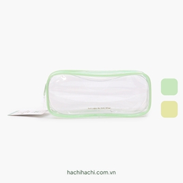 Túi đựng bút trong suốt 20.5x8.5cm (Nhiều mẫu)-Giao mẫu ngẫu nhiên