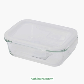 Hộp thủy tinh chịu nhiệt khóa chặt 620ml