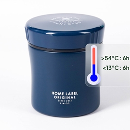 Hộp giữ nhiệt Pearl Metal Home Label 400ml (Xanh)