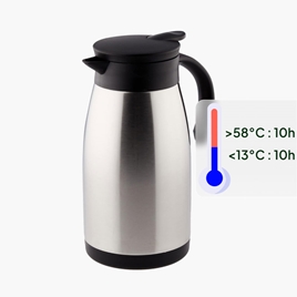 Bình giữ nhiệt Pearl Metal 1L, lòng bình inox 304