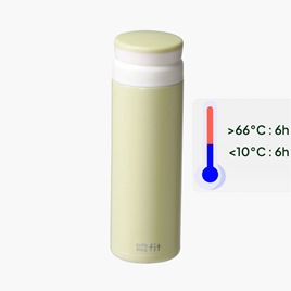 Bình giữ nhiệt Pearl Metal 500ml (Cafe Mug Fit - Vàng)