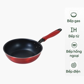 Chảo chống dính kim cương Pearl Metal 24cm Sâu lòng, dùng được bếp điện từ