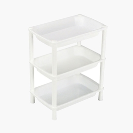 Kệ để đồ đa năng Nhật Bản 3 tầng Pearl Metal  27.5x17.5cm