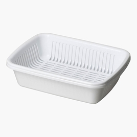 Bộ khay rổ úp chén đĩa, ly tách Nhật Bản Pearl Metal 35x25.5cm