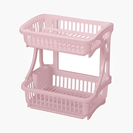 Kệ úp chén đĩa Nhật Bản 2 tầng Pearl Metal 37.5x28.5cm