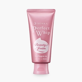 Sữa rửa mặt Nhật Bản collagen Senka Perfect Whip Collagen 120g