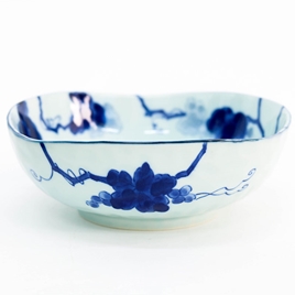 Tô sứ Nhật Bản, tô đại, bát ô tô, bát tô canh 20.5cm (Trái nho)