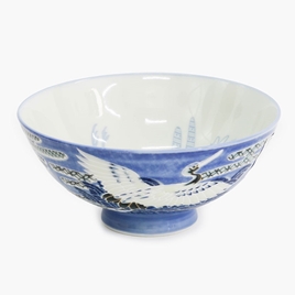 Tô sứ Nhật Bản 14.2cm (Họa tiết chim hạc)