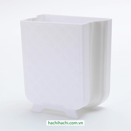 Thùng rác gấp gọn treo cánh cửa tủ bếp 2L