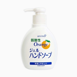 Dung dịch rửa tay, nước rửa tay Nhật Bản Animo Weak acid hương cam 200ml