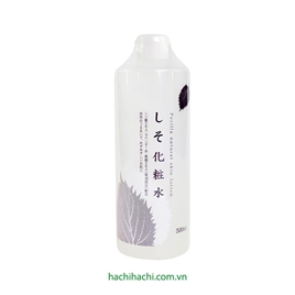 Nước hoa hồng Nhật Bản chiết xuất từ lá tía tô 500ml (Dưỡng trắng hồng)