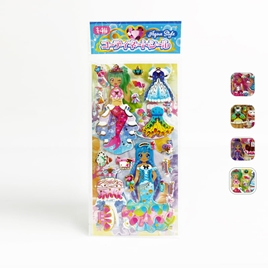 Sticker dán trang trí hình búp bê thời trang (Nhiều mẫu)-Giao mẫu ngẫu nhiên