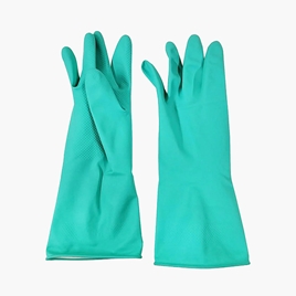 Bao tay cao su chống trượt loại vừa size M (Xanh)