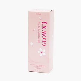 Kem dưỡng thể nâng tông trắng da và dưỡng ẩm mềm mịn Eikenbi Glow x3 200g