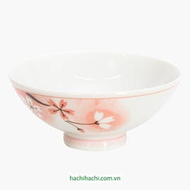 Chén bát sứ Nhật Bản, chén bát ăn cơm 11.6cm (Sakura) , dùng được lò vi sóng