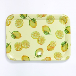 Khay nhựa chữ nhật 18x25cm (Nhiều mẫu)