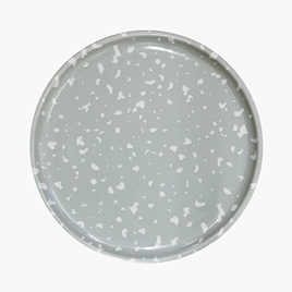 Khay nhựa tròn 22cm