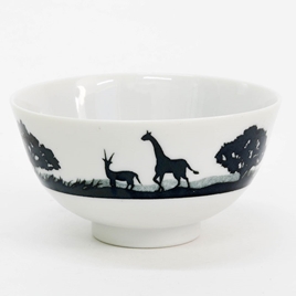 Chén bát sứ Nhật Bản, chén bát ăn cơm 11cm (Savanna), dùng được lò vi sóng