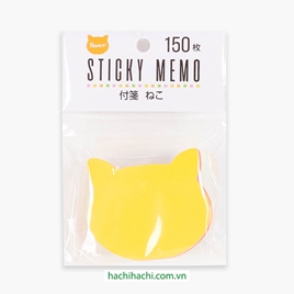 Giấy note hình mèo 150 tờ 