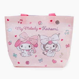 Túi Tote quai xách họa tiết My Melody Kuromi 28x20.5cm