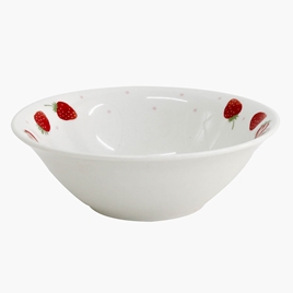 Tô sứ 14.5cm (Hình dâu tây), dùng được lò vi sóng