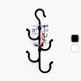 Móc treo vật dụng Nhật Bản xoay 360 độ (4 móc)