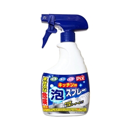 Xịt tẩy trắng vật dụng nhà bếp dạng bọt Lion 400g Chống khuẩn, khử mùi