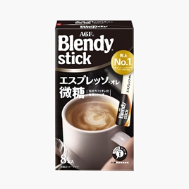 Cà phê sữa Espresso Au lait Blendy ít đường 49.6g (6.2gx8gói)