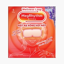 Mặt nạ xông hơi mắt MegRhythm hương hoa oải hương 5 miếng