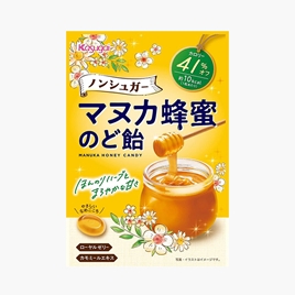Kẹo ngậm mật ong Manuka hoa cúc Nhật Bản không đường Kasugai 65g