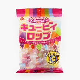 Kẹo trái cây Nhật Bản Cuby Rop Bourbon 100g (25 viên)