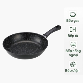 Chảo bếp chống dính đá hoa cương KAI, CHO KARUI IH FRYPAN - 26cm, DW5629, dùng được bếp từ