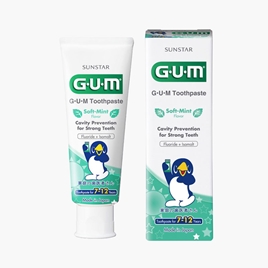 Kem đánh răng cho trẻ 7-12 tuổi Nhật Bản Sunstar Gum Kids 70g, hương bạc hà dịu nhẹ, ngừa sâu răng vượt trội