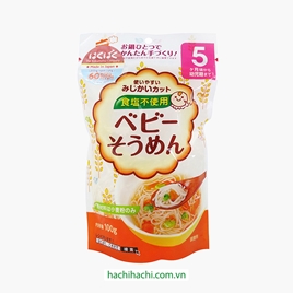 Mì Baby Somen Hakubaku 100g (không muối)