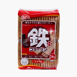 TPBS: Bánh xốp vị cacao bổ sung sắt & collagen 255.6g (36 cái)