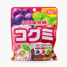 Kẹo dẻo UHA Kogumi Nhật Bản vị trái cây hỗn hợp 80g