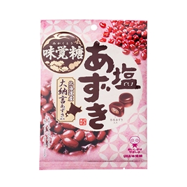 Kẹo UHA đậu đỏ vị mặn 105g