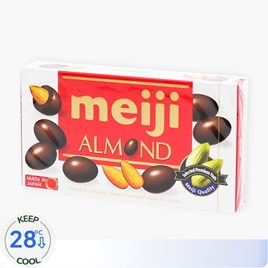 Kẹo Socola Almond hạnh nhân Meiji Nhật Bản 79g