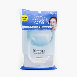 Khăn ướt tẩy trang sáng da Nhật Bản Bifesta Micellar Brightup 10 miếng